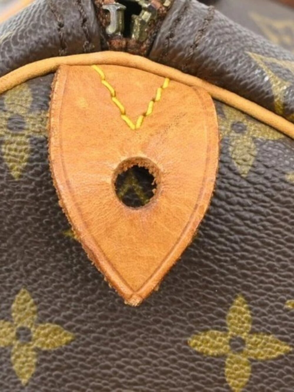BUYIT03 LOUIS VUITTON MONOGRAM SPEEDY 40 DUFFLE HANDBAG M41522 SA YQ07819 - Picture 4 of 16
